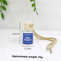 Auto Perfume Glass Bottle Car Aromatherapy Pendant Wood Aromatherapy