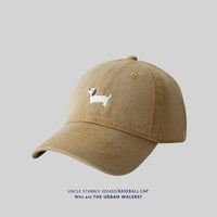Dachshund Embroidered Baseball Cap For Women Versatile And Easy To Style