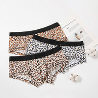 Men's Leopard Print Underwear Ultra-thin Breathable
