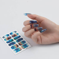 Nail Sticker European And American Oil Painting Art