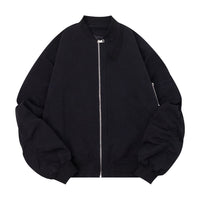 Pleated Sleeves Baggy Coat Men's Baseball Uniforms Trendy Brand Pilot Jacket Autumn And Winter