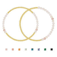 Portia-style Delicate Crystal Bracelet For Women