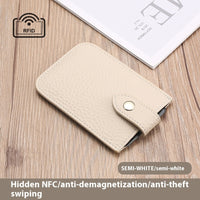 Portable Ultra-thin Change Stacking Pull-out Card Holder