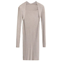 Women's Sexy Fashionable Slim-fit Knitted Dress