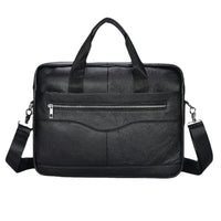 Men's First Layer Cowhide Vintage Handbag