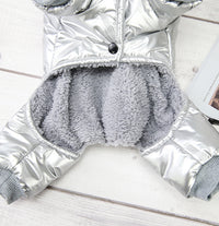 Puppy Padded Warm Winter Four-legged Cotton Coat