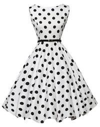 Fitted-waist Flared Maxi Dress With A Complimentary Belt