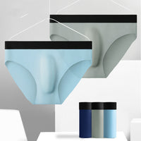 Men's Ice Silk Seamless Breathable Ultra-thin Briefs