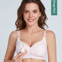 Pure Cotton, Push-up Sag-resistant Nursing Bra For Pregnancy