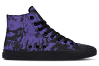 Printed Couple High Top Canvas Shoes