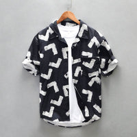 Men's Summer Short Sleeve Casual Shirt