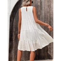 Elegant And Fashionable Little White Dress