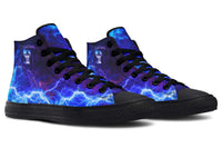 Fashion Printed Couple High Top Canvas Shoes