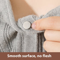 Brooch Fixed Cardigan Sweater Sweater Neckline Accessories Screw Buckle Line