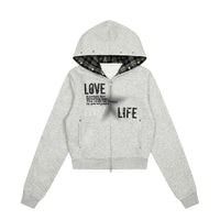American Retro Hot Girl Personalized Patterns Hooded Sweater