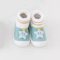 Toddler Shoes Room Socks Thickening Soft Sole