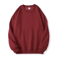 Men's Solid Color Fleece-lined Jacket With A Hoodie Inside