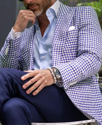 Men's Two-button Large Pocket Suit Jacket