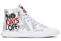Printed Couple High-top Canvas Shoes