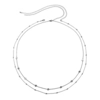 Fashion Sexy Stitching Multiple Geometric Waist Chain