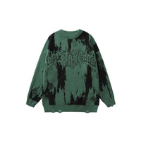 Men's 3D Printed Thick Knit Sweatshirt