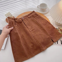Retro High Waist Slimming Commuting Slim Fit Slit A- Line Skirt