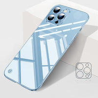 Bare-feeling Invisible Mobile Phone Case With Borderless Transparent Case