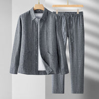 Linen Men's Long-sleeve Suit