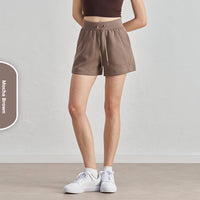 Air Layer Loose And Simple Yoga Shorts