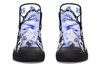 Printed Couple High-top Canvas Shoes