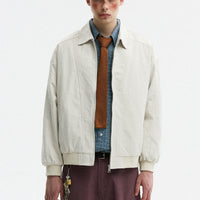 Short Jacket For Men And Women, Deconstructed Pilot Collar Jacket For Autumn
