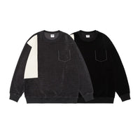 Fashion Waffle Men Loose Casual Top