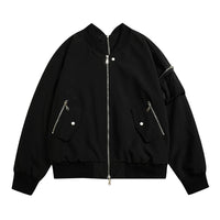 Two-way Zipper Stitching Detachable Jacket