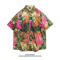 Men's Vintage Shirt With Short Sleeves