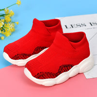 High Elastic Flying Knit Baby Bear Sole Shoes