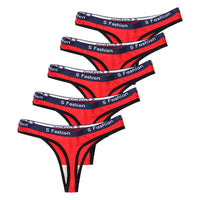 Solid Color Sexy Seamless Briefs Ladies Low Waist
