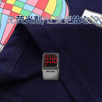 Summer Children's Cute Printed Embroidered Short-sleeved Cartoon T-shirt