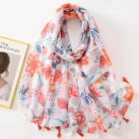 Rendering Ink Painting Butterfly Printed Sunscreen Shawl
