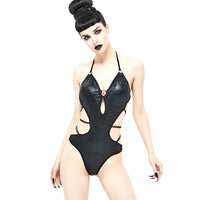 Triangle Bikini Sexy One-piece Swimsuit Gather Backless