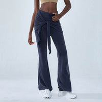 Fake Two Pieces Yoga Pants Sports Tight