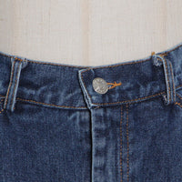 Women's Irregular Washed Denim Skirt