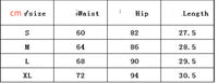 Hip-wrapped Denim Culotte Autumn Women's Asymmetric Hem