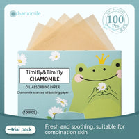 Oil-absorbing Sheets Face Oil Obsorbing Sheet 100 Pieces Fragrance