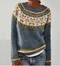Hot Sale Round Neck Loose And Stylish Long Sleeves Sweater