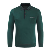 Korean Men's T-shirt Autumn And Winter New Style Amazon  Jacket Personality Lapel