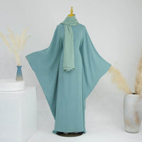 Dubai Spring And Summer Party Party Waist-tight Batwing Sleeve Dress