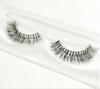 Simulation 3D Chemical Fiber False Eyelashes Transparent Stem High Temperature Silk