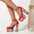 Chunky-heeled Ultra-high Waterproof Platform Sandals