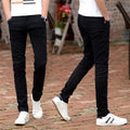 Fashion Trend Men's Solid Color Casual Pants Men's Straight Trousers