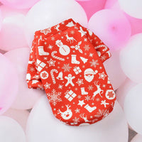 Autumn And Winter Christmas Pet Warm Padded Sweater